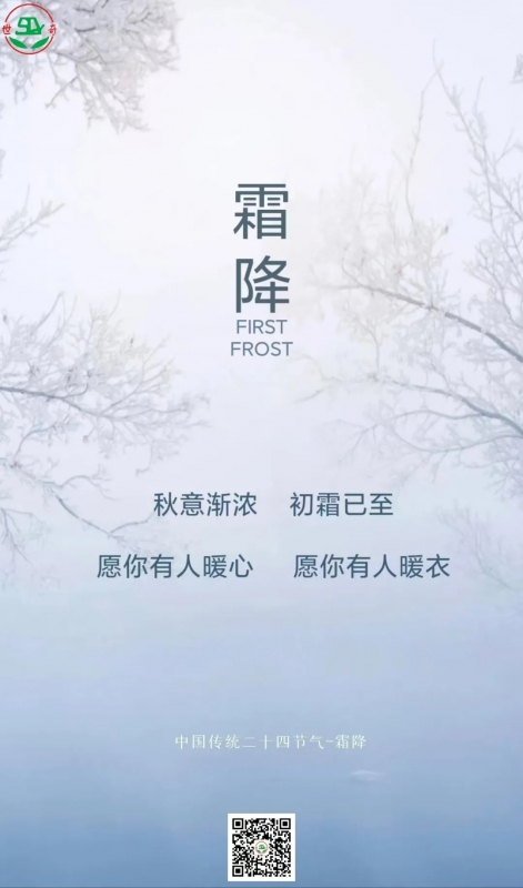 二十四节气丨霜降